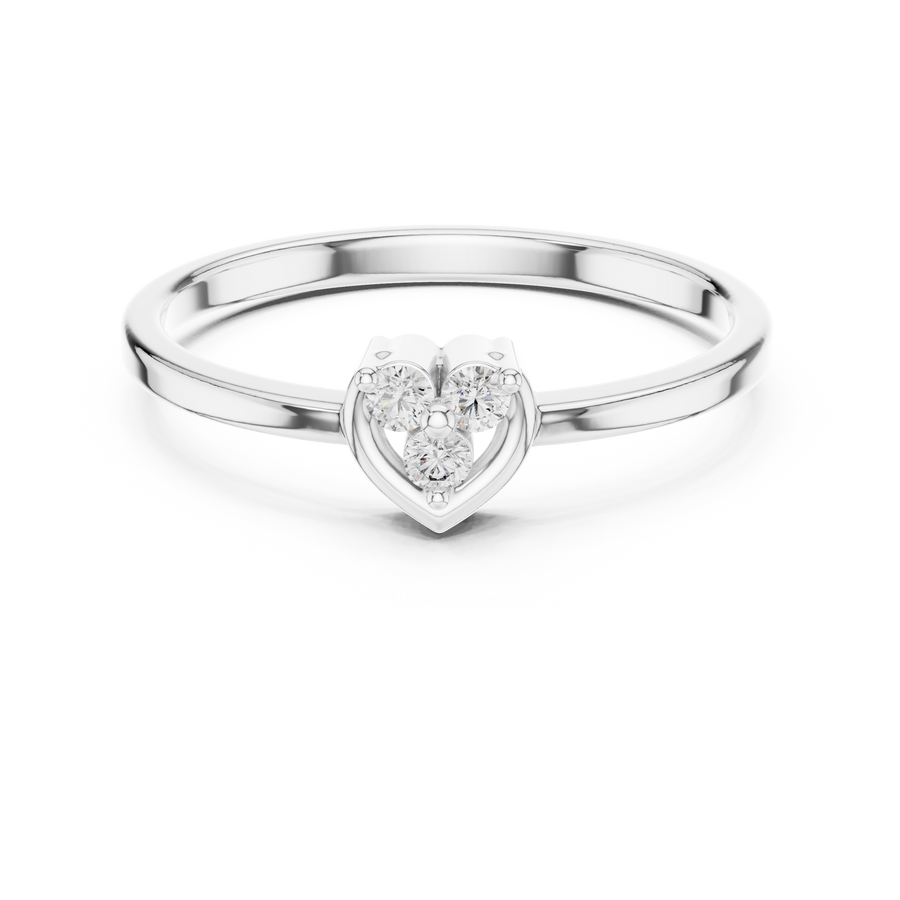 Averielle Three-Stone  Diamond Ring