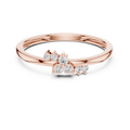 Lunelle Minimalist Round  Diamond Ring
