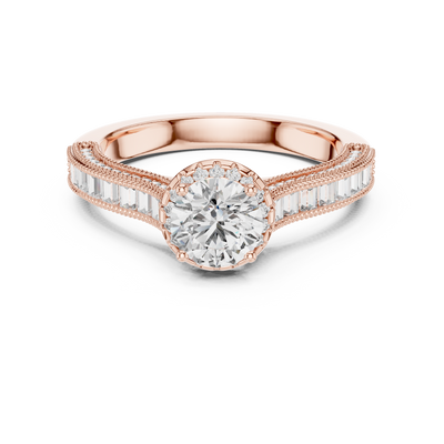 Liora 5.4 mm Diamond Ring