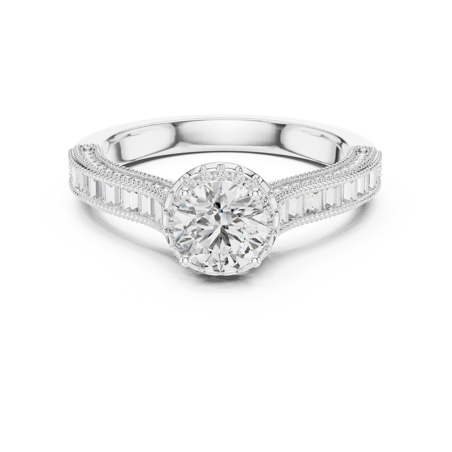 Liora 5.4 mm Diamond Ring