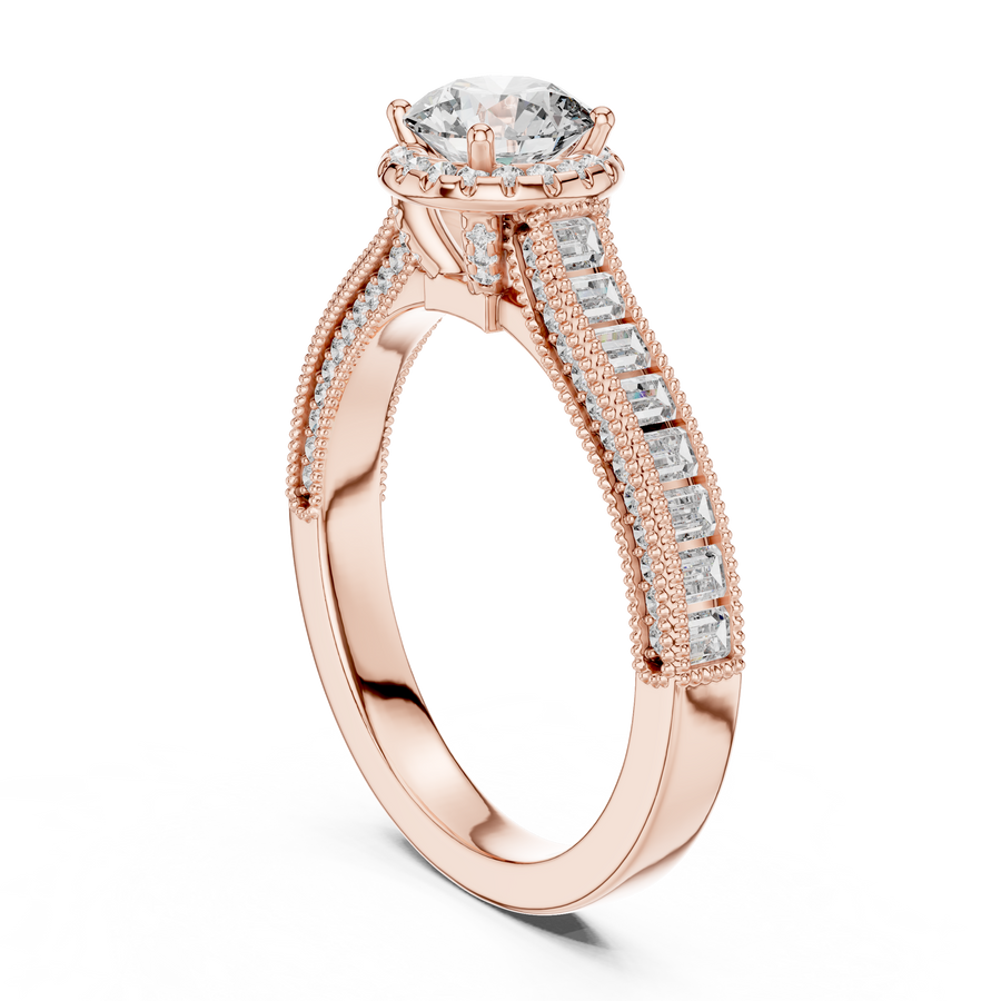 Liora 5.4 mm Diamond Ring