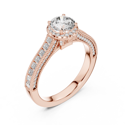 Liora 5.4 mm Diamond Ring