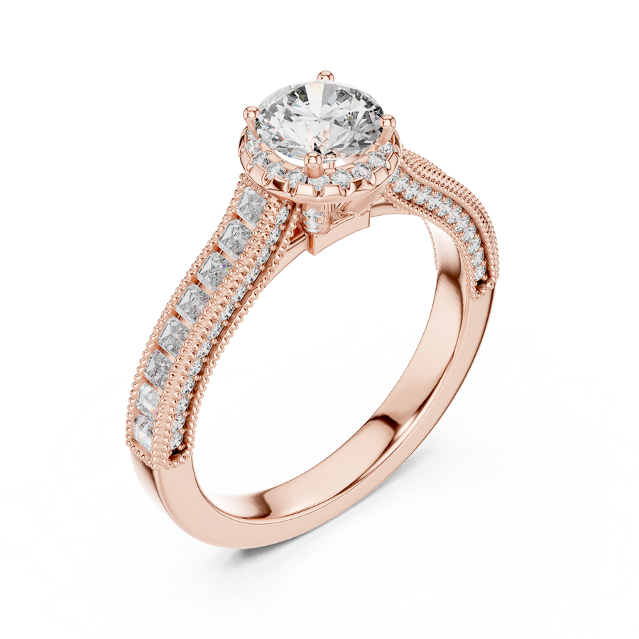 Liora 5.4 mm Diamond Ring