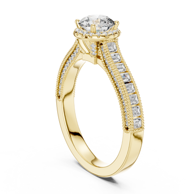 Liora 5.4 mm Diamond Ring