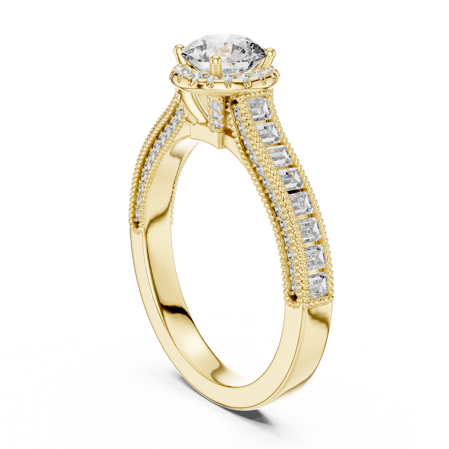 Liora 5.4 mm Diamond Ring