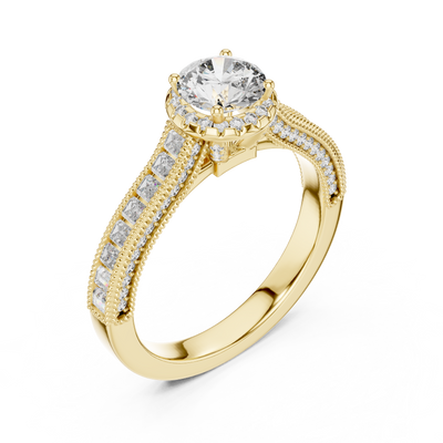Liora 5.4 mm Diamond Ring