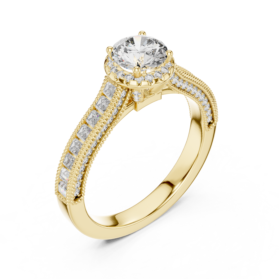 Liora 5.4 mm Diamond Ring