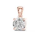 Seraphina 6.5 mm Round Lab-Grown Diamond Pendant