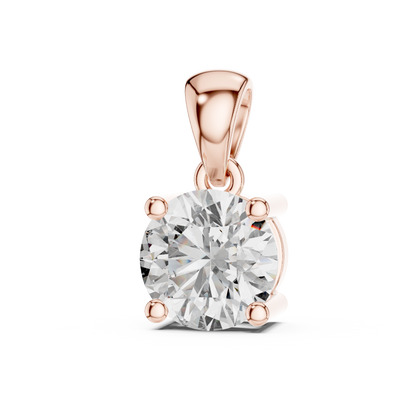 Seraphina 6.5 mm Round Lab-Grown Diamond Pendant