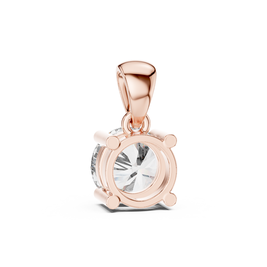 Seraphina 6.5 mm Round Lab-Grown Diamond Pendant