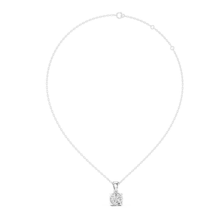 Seraphina 6.5 mm Round Lab-Grown Diamond Pendant