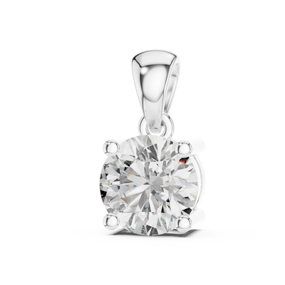 Seraphina 6.5 mm Round Lab-Grown Diamond Pendant