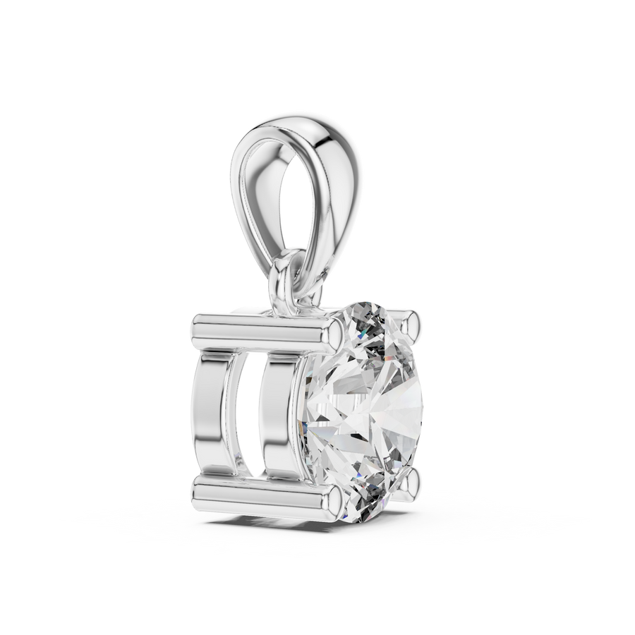 Seraphina 6.5 mm Round Lab-Grown Diamond Pendant