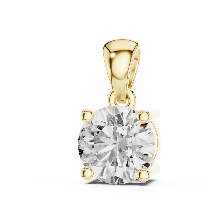 Seraphina 6.5 mm Round Lab-Grown Diamond Pendant