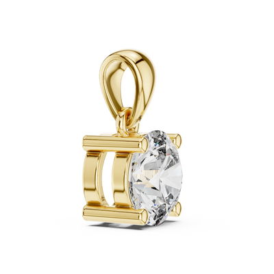 Seraphina 6.5 mm Round Lab-Grown Diamond Pendant