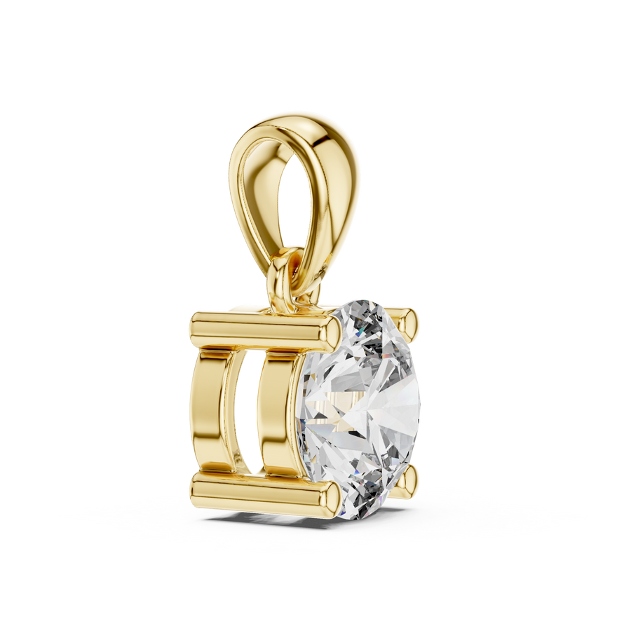Seraphina 6.5 mm Round Lab-Grown Diamond Pendant