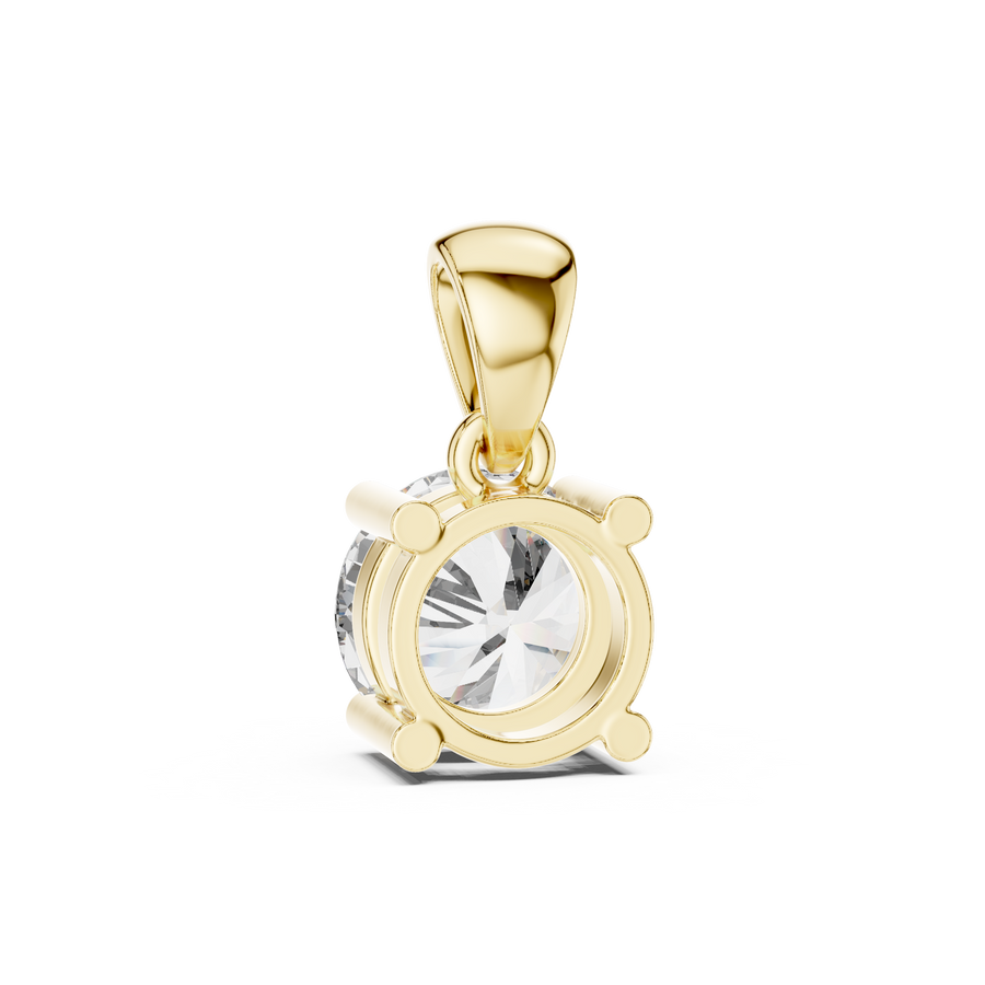 Seraphina 6.5 mm Round Lab-Grown Diamond Pendant