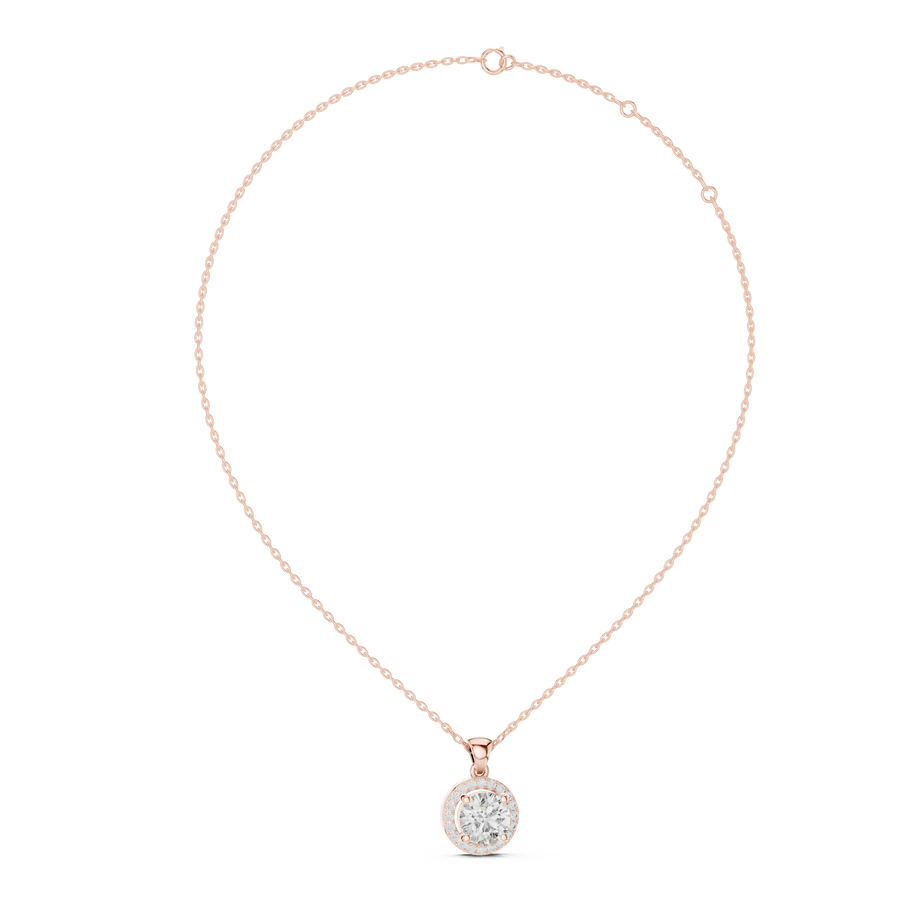 Eveline 6.5 mm Diamond Pendant