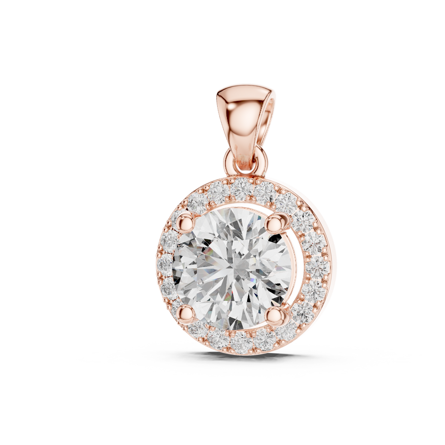 Eveline 6.5 mm Diamond Pendant