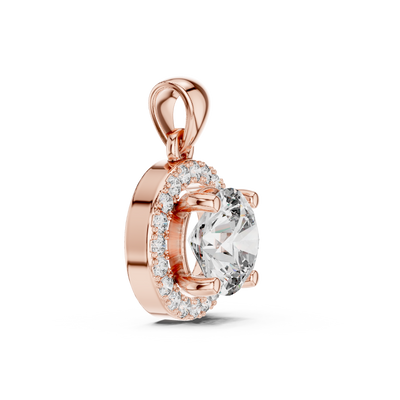 Eveline 6.5 mm Diamond Pendant