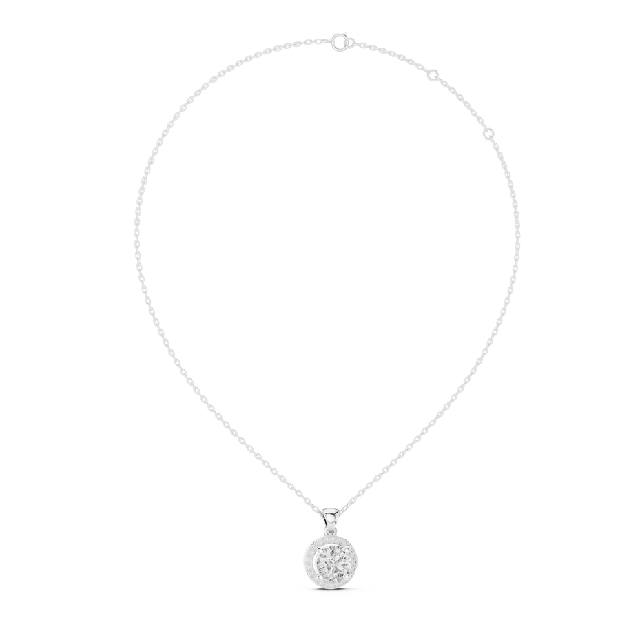 Eveline 6.5 mm Diamond Pendant