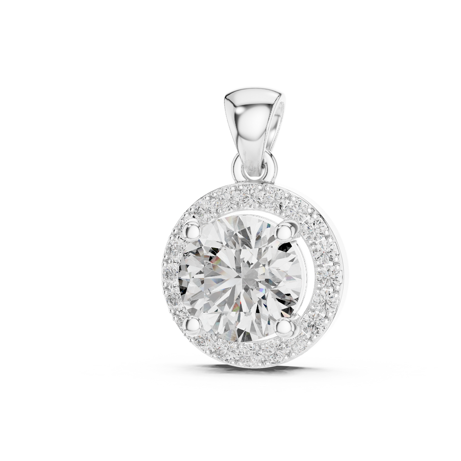 Eveline 6.5 mm Diamond Pendant