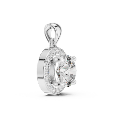 Eveline 6.5 mm Diamond Pendant