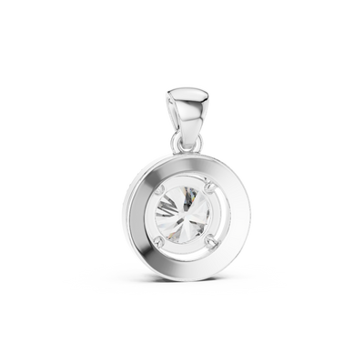 Eveline 6.5 mm Diamond Pendant