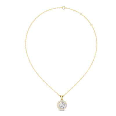 Eveline 6.5 mm Diamond Pendant
