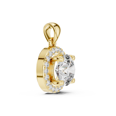 Eveline 6.5 mm Diamond Pendant