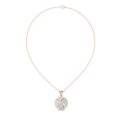 Marielle 9 mm Diamond Pendant