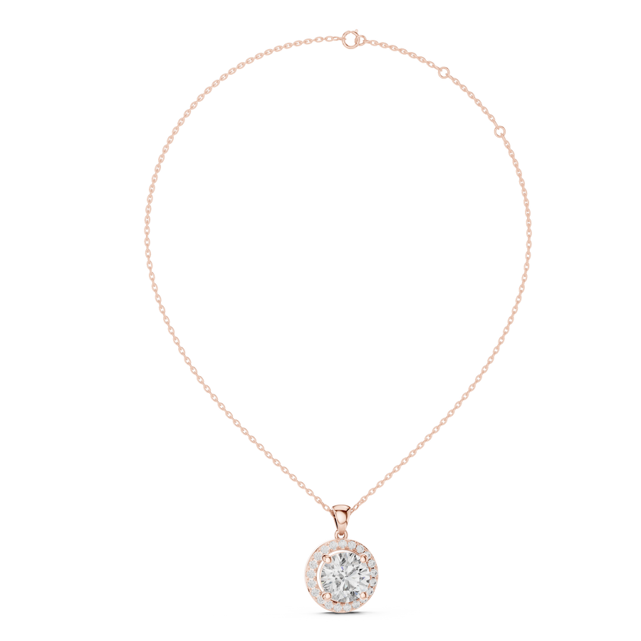 Marielle 9 mm Diamond Pendant