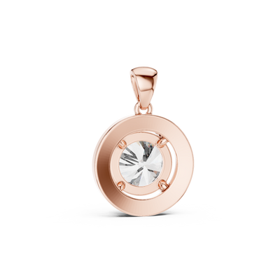 Marielle 9 mm Diamond Pendant