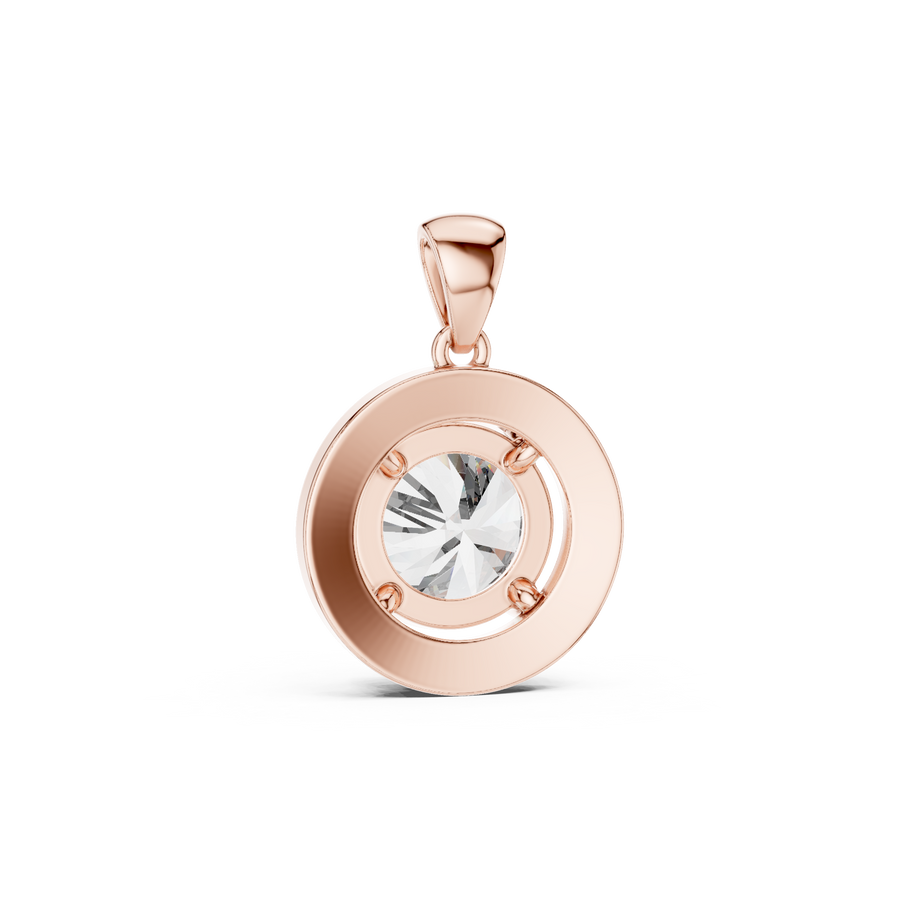 Marielle 9 mm Diamond Pendant