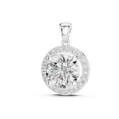 Marielle 9 mm Diamond Pendant