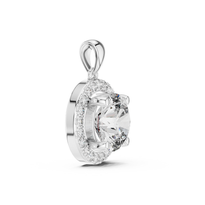 Marielle 9 mm Diamond Pendant