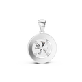Marielle 9 mm Diamond Pendant