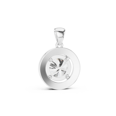 Marielle 9 mm Diamond Pendant