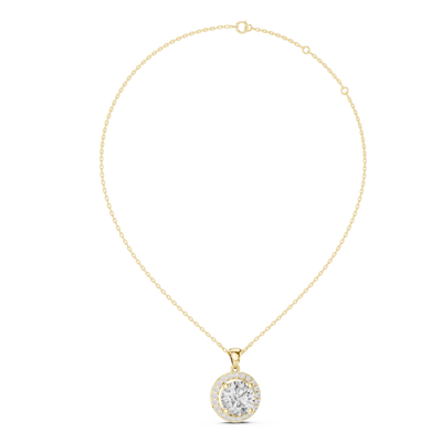 Marielle 9 mm Diamond Pendant