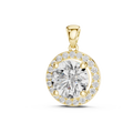 Marielle 9 mm Diamond Pendant