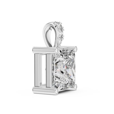 Aveline 7 mm Princess Diamond Pendant