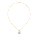 Aveline 7 mm Princess Diamond Pendant