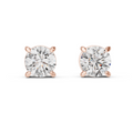 Amaris 7.00 mm Diamond Earrings