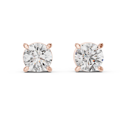 Amaris 7.00 mm Diamond Earrings