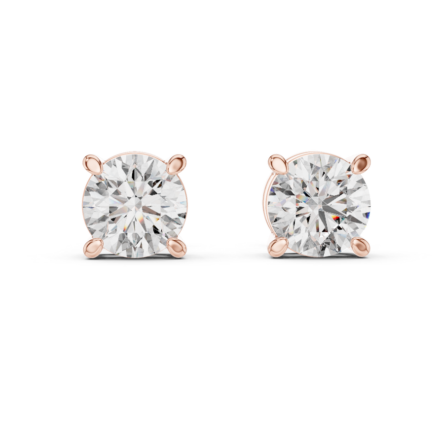 Amaris 7.00 mm Diamond Earrings