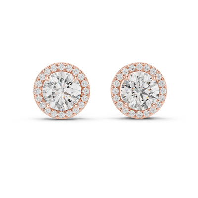 Camille 7 mm Diamond Earrings