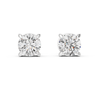 Amaris 7.00 mm Diamond Earrings