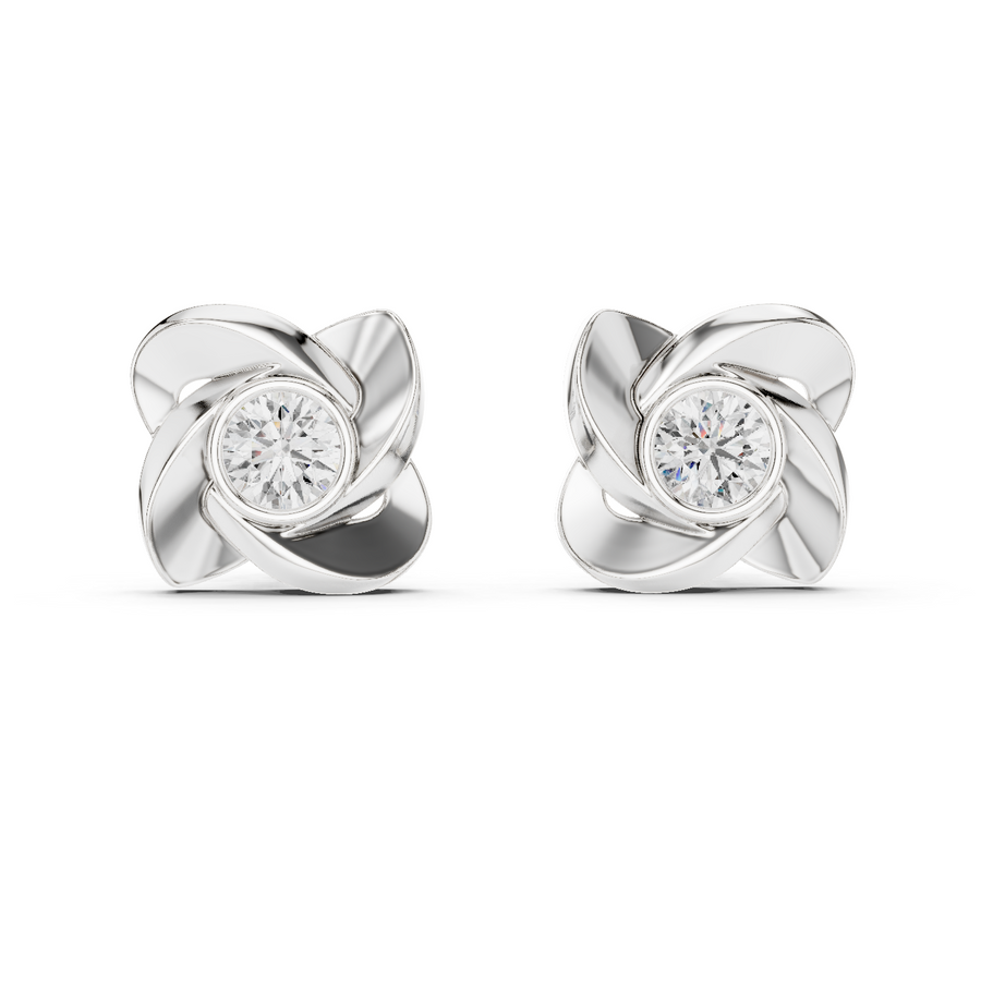 Calista 6.3 mm Diamond Earrings