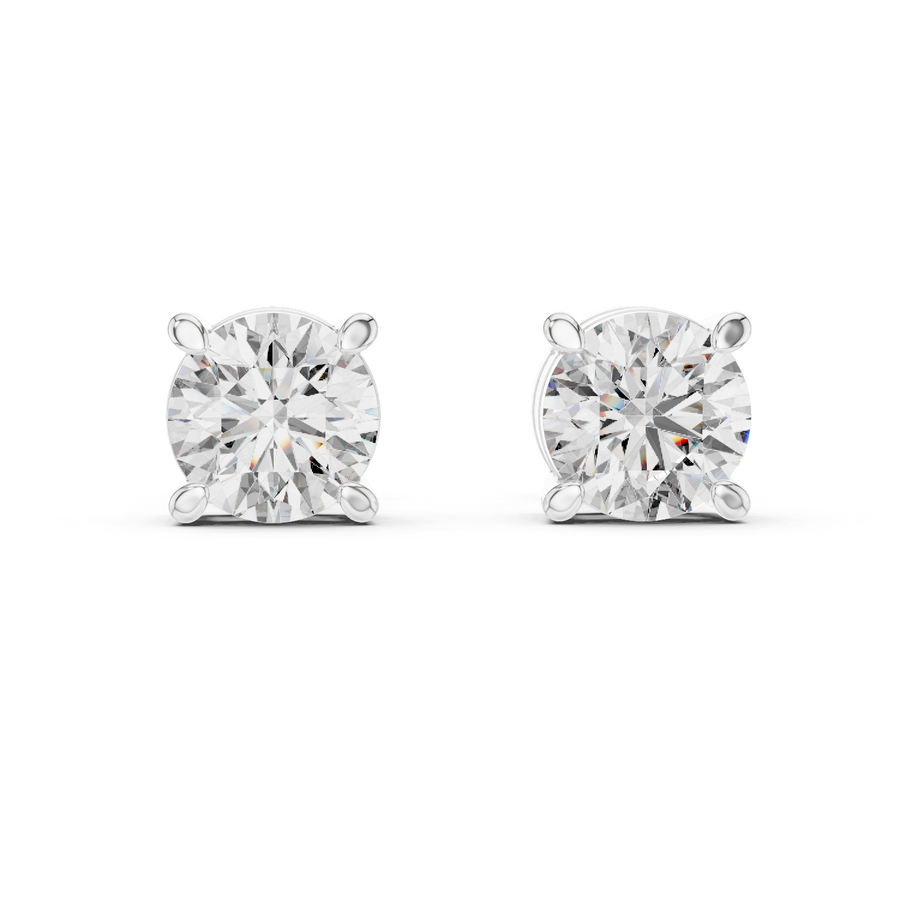 Amaris 7.00 mm Diamond Earrings
