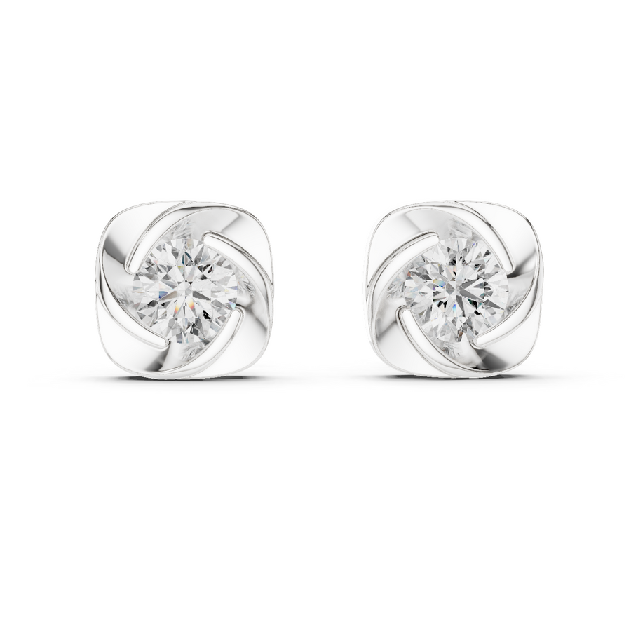Aveline 6.3 mm Diamond Earrings